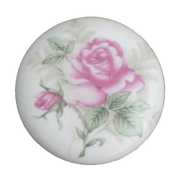 105.38 Ceramic Flower Knob