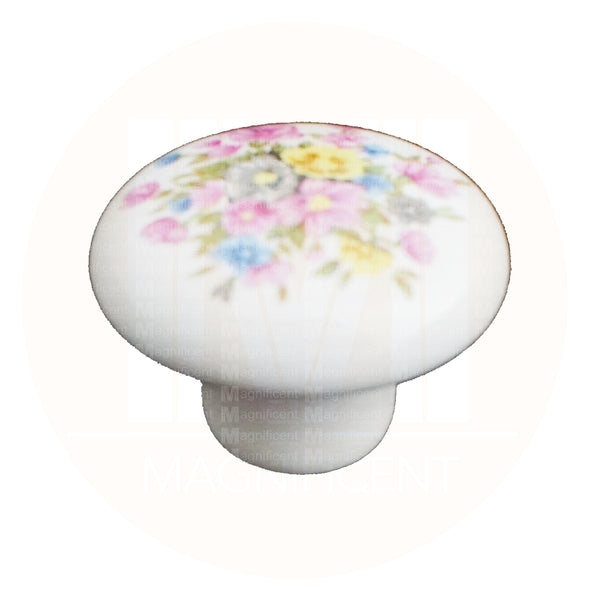 105.23 Ceramic Flower Knob