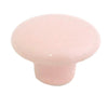 105 Plain Pink Ceramic Knob - Magnificent Marketing (DIY Builders Hardware)