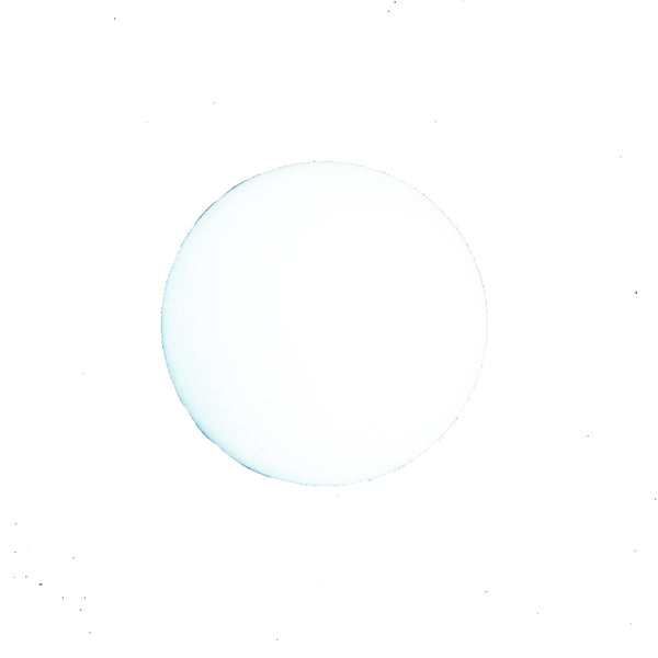 106 White Spherical Ceramic Knob with Brass Base - Magnificent Marketing (DIY Builders Hardware)