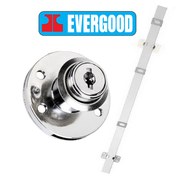 Evergood 108 Side Central Lock with Locking Bar