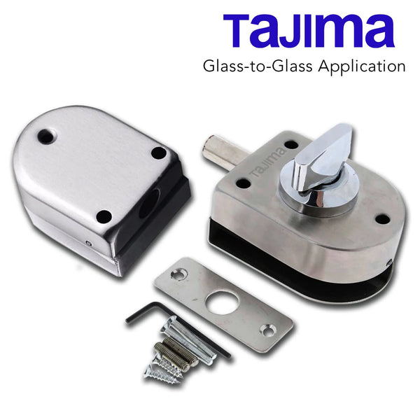 Tajima Frameless Double Glass Door Lock
