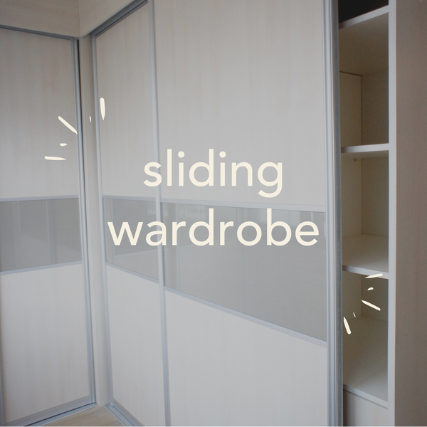 Aluminum Profile Sliding Wardrobe Mechanism Set