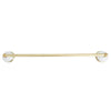 Ceramic Solid Brass Towel Bar
