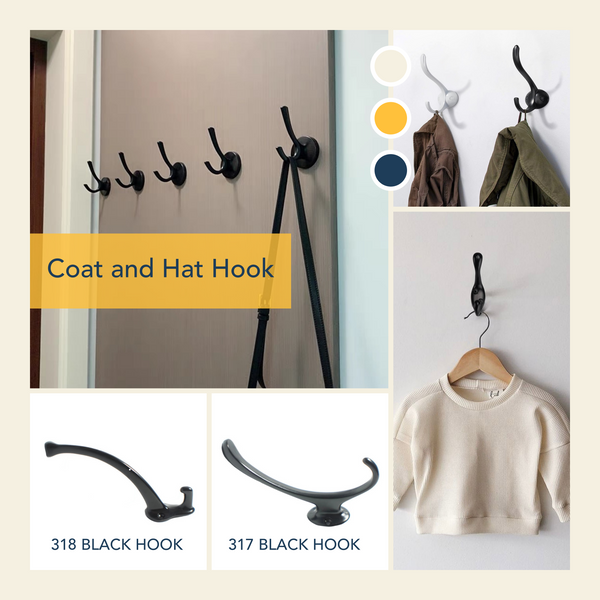 Coat and Hat Hook