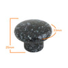 1200 D3 Black Granite Plastic Knob