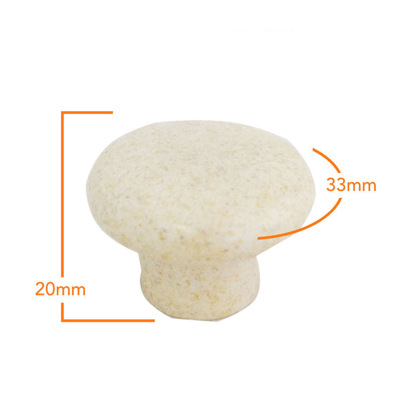1200 S5 Sand Chromatix Plastic Knob