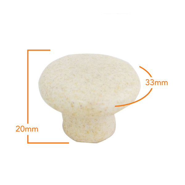 1200 Sand Chromatix Plastic Knob