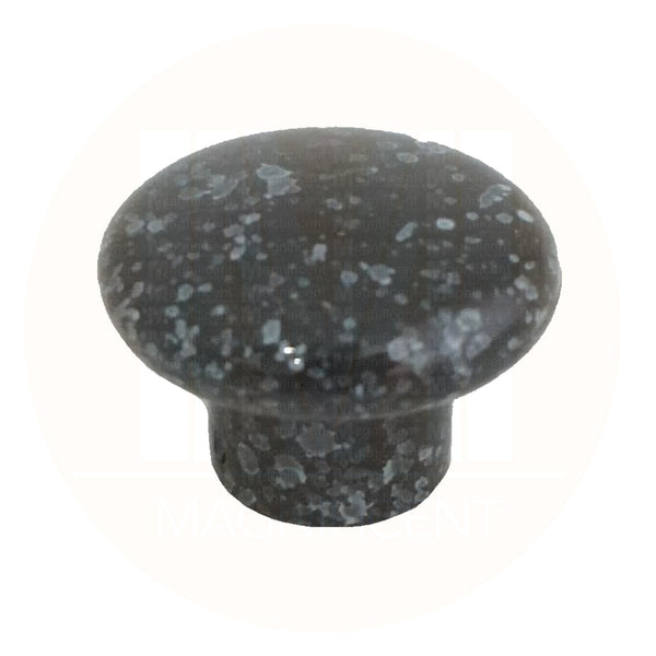 1200 D3 Black Granite Plastic Knob