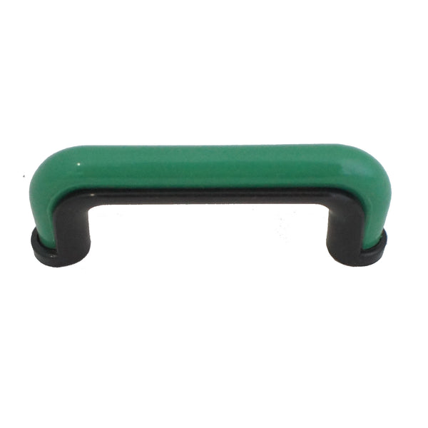 1228 Green Black Plastic Pull Handle - Magnificent Marketing (DIY Builders Hardware)