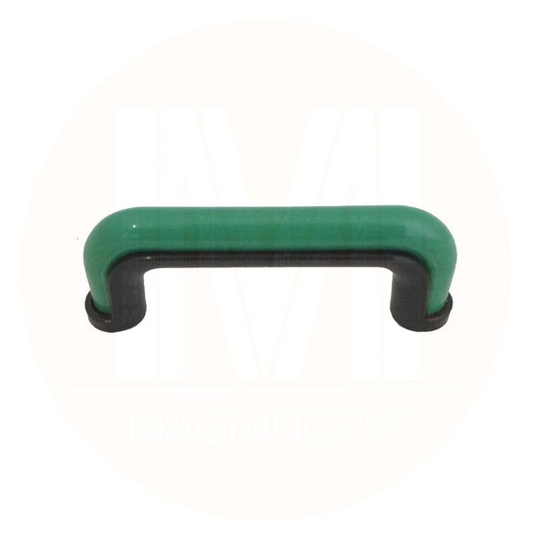 1228 Green Black Plastic Pull Handle