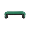 1228 Green Black Plastic Pull Handle