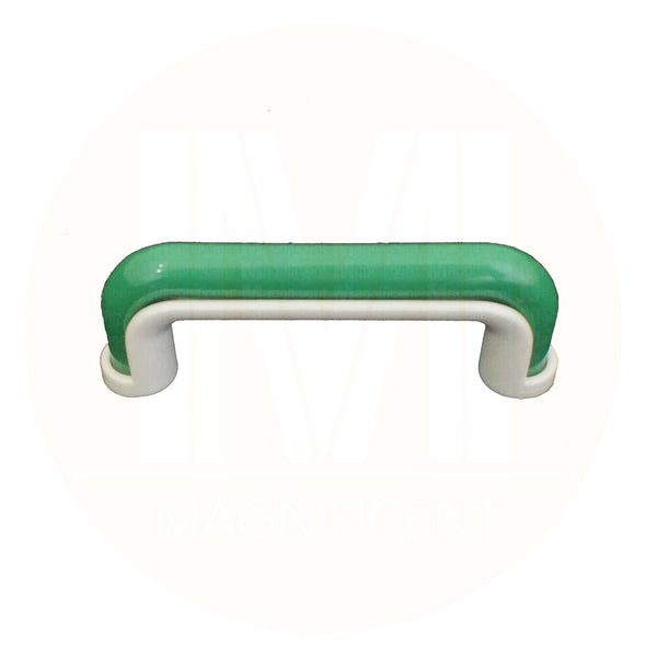 1228 Green White Plastic Pull Handle