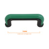 1228 Green Black Plastic Pull Handle