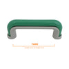 1228 Green Gray Plastic Pull Handle