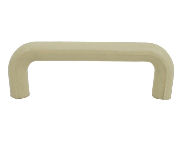 1229 Plain Beige Plastic Pull Handle - Magnificent Marketing (DIY Builders Hardware)