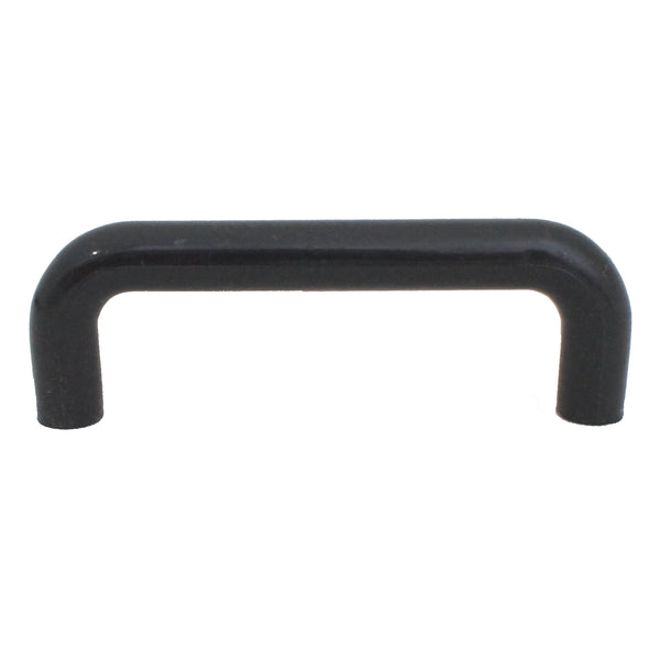 1229 Plain Black Plastic Pull Handle - Magnificent Marketing (DIY Builders Hardware)