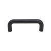 1229 Plain Black Plastic Pull Handle