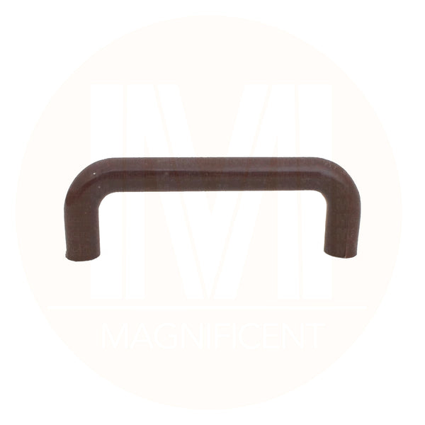 1229 Plain Brown Plastic Pull Handle