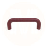 1229 Plain Burgundy Plastic Pull Handle