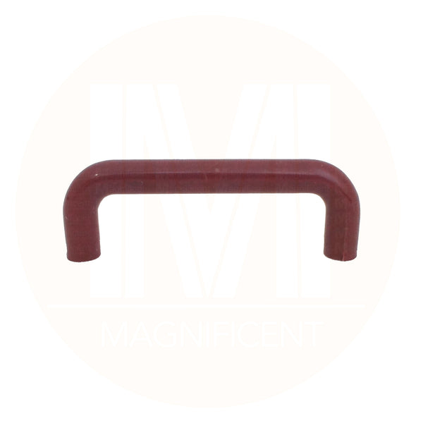1229 Plain Burgundy Plastic Pull Handle