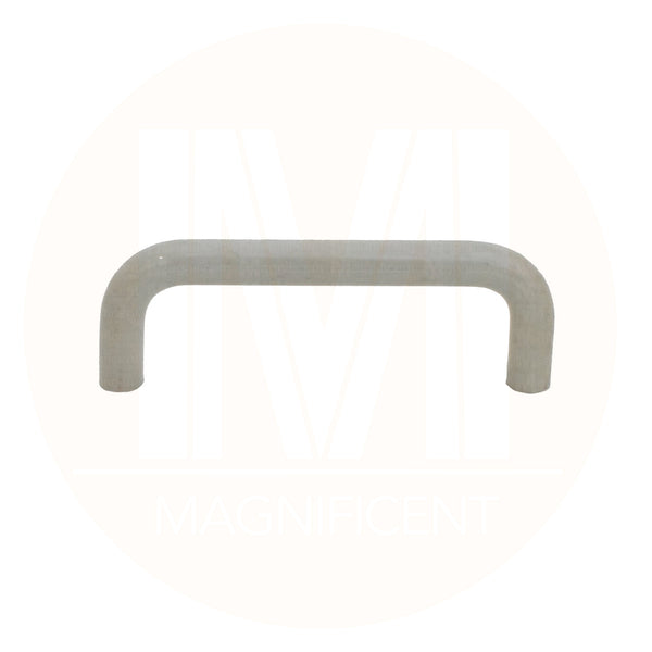 1229 Plain Gray Plastic Pull Handle