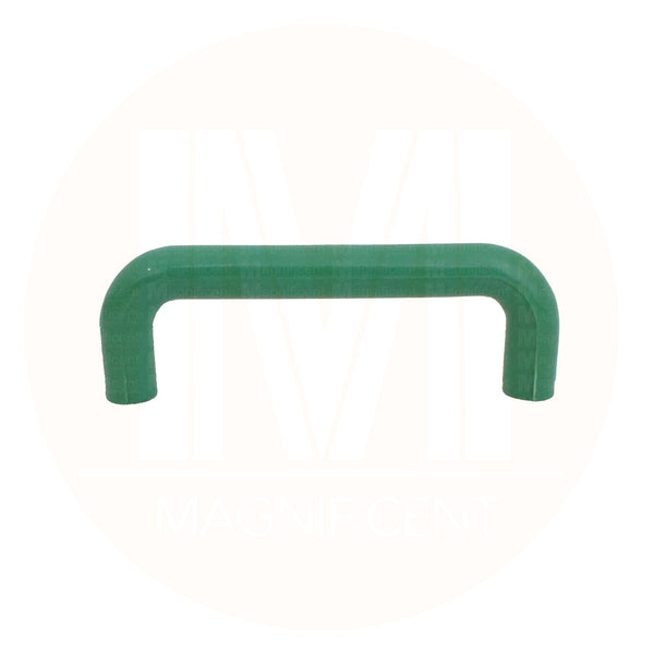 1229 Plain Green Plastic Pull Handle
