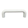 1229 Plain White Plastic Pull Handle - Magnificent Marketing (DIY Builders Hardware)
