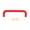 1229 Plain Red Plastic Pull Handle