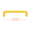 1229 Plain Yellow Plastic Pull Handle