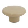 1230 Plain Beige Plastic Knob - Magnificent Marketing (DIY Builders Hardware)