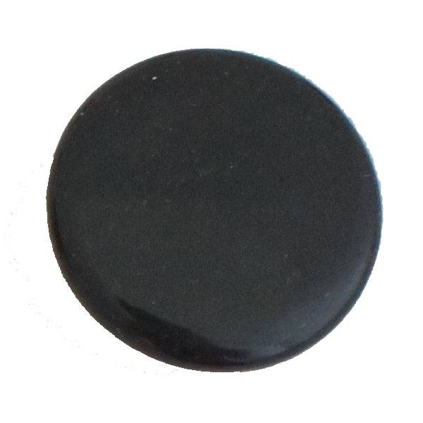 1230 Plain Black Plastic Knob - Magnificent Marketing (DIY Builders Hardware)