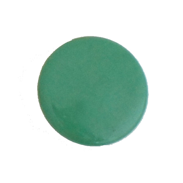 1230 Plain Green Plastic Knob - Magnificent Marketing (DIY Builders Hardware)