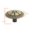 1269 Classic Antique Brass Knob