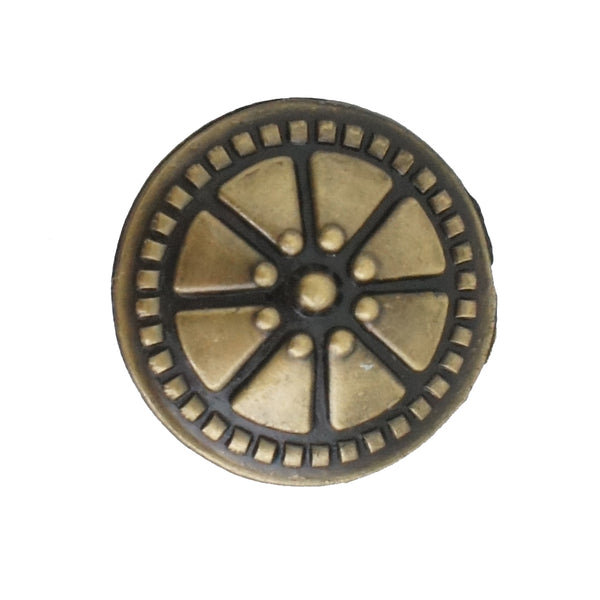 1269 Classic Antique Brass Knob - Magnificent Marketing (DIY Builders Hardware)