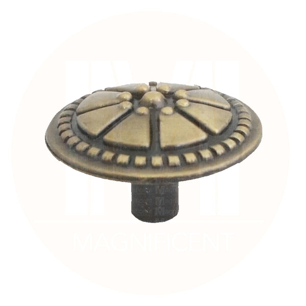 1269 Classic Antique Brass Knob