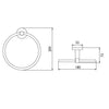 Farrah Towel Ring