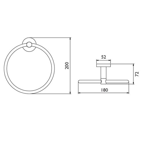 Farrah Towel Ring