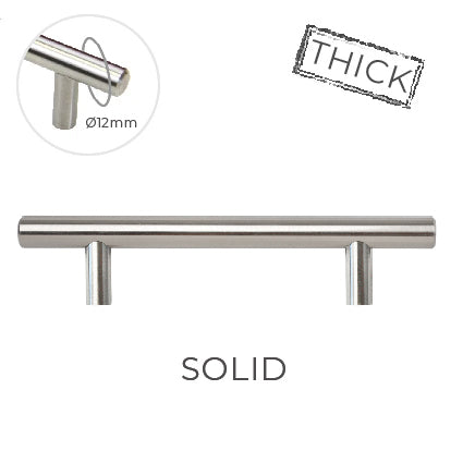3400 Stainless Solid Pull Handle