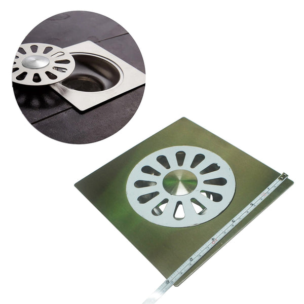 6x6 Stainless Strainer with Odor Trap