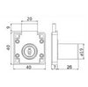 Evergood 137 Drawer Lock