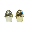 Curtain Rod End Cap (13mm) Brass or Silver