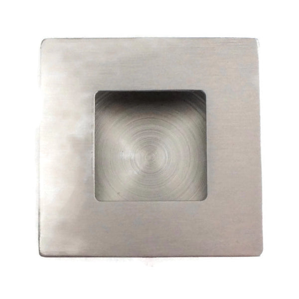 1411 Square Stainless Steel Flush Pull - Magnificent Marketing (DIY Builders Hardware)