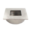 1411 Square Stainless Steel Flush Pull - Magnificent Marketing (DIY Builders Hardware)