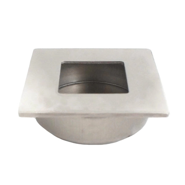 1411 Square Stainless Steel Flush Pull - Magnificent Marketing (DIY Builders Hardware)