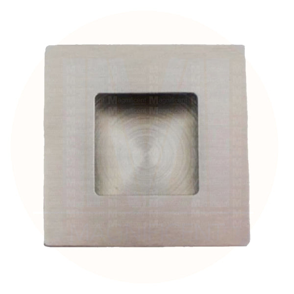 1411 Square Stainless Steel Flush Pull