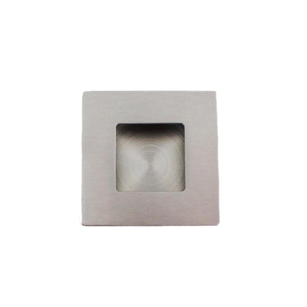 1411 Square Stainless Steel Flush Pull
