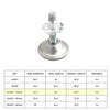 Adjustable Nail Glide with T-nut 26mm