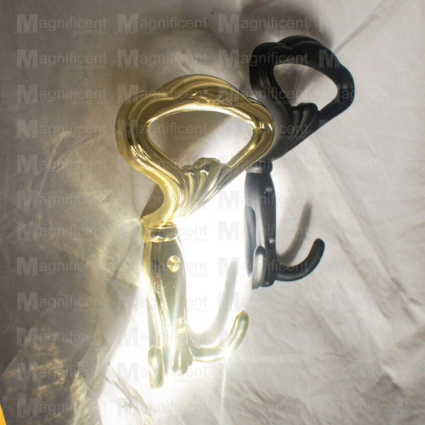 Black Powder Coated Tieback Hook