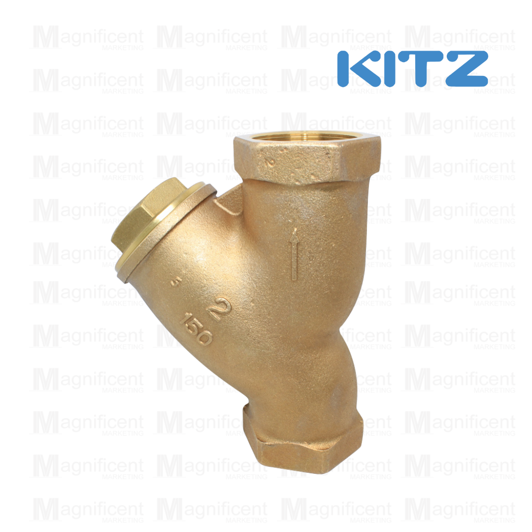 Kitz Japan Brass YStrainer Valve AKY Class Type 150 psi